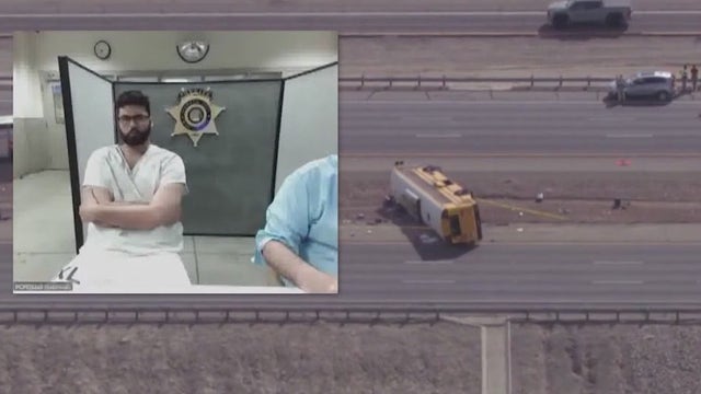 Driver who caused I-10 school bus crash tested positive for marijuana: DPS