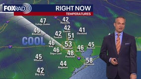 Houston weather: Chilly Halloween morning in the 50s