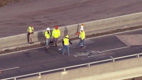 I-10 at Riggs Road undergoes emergency repairs