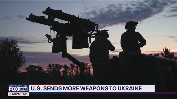 U.S. sends more weapons to Ukraine