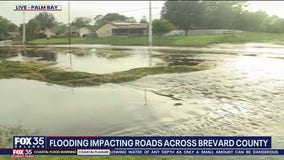 Heavy rains cause flooding along Florida's Space Coast