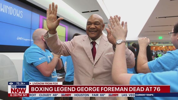 George Foreman, heavyweight champion and Olympic gold medalist, dies at 76