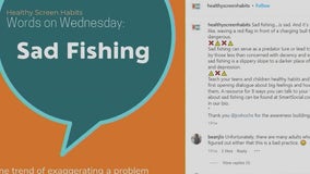 What is 'Sadfishing'?