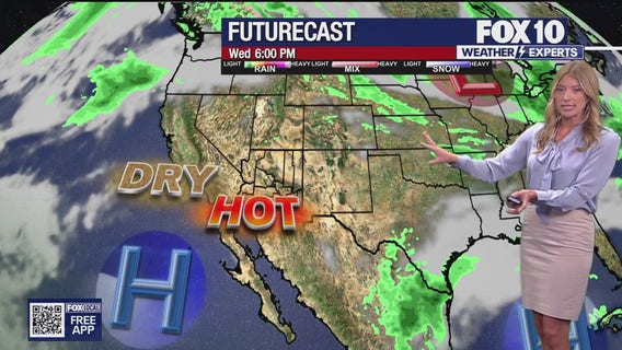 Arizona weather forecast: Triple digits back this week in Phoenix