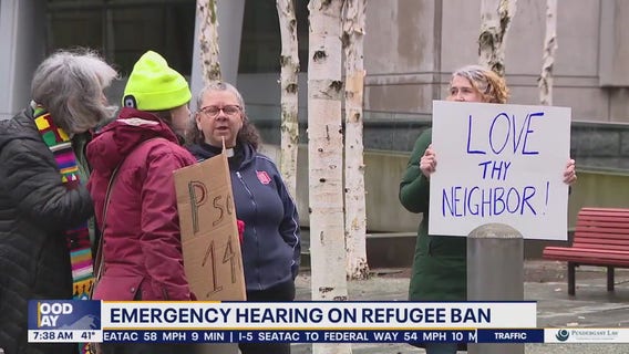 Emergency hearing on Trump refugee ban in Seattle