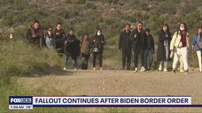 Fall out and reaction to Biden's border restrictions