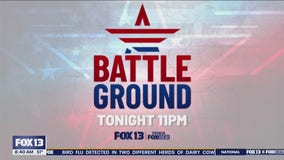 Watch Battleground, political news from swing states, Mondays at 11pm on FOX 13