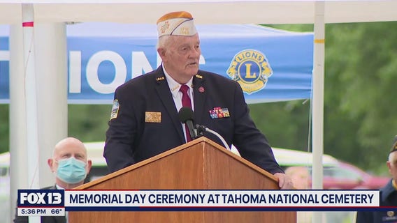 Memorial Day celebrations at Tahoma National Cemetery