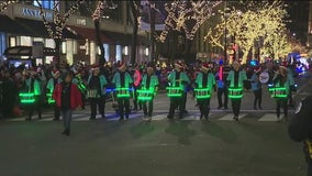 Magnificent Mile Lights Festival Parade draws large crowds downtown