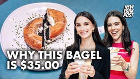 Would you eat a $35 caviar bagel?