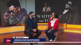 Jon B live in studio