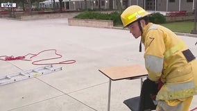 Local students learn first responder skills
