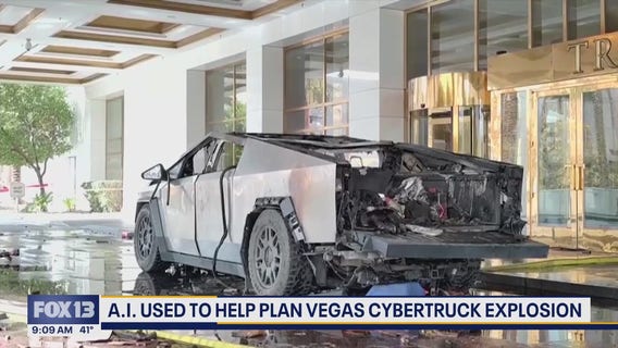 Las Vegas Cybertruck explosion suspect used ChatGPT to plan the attack