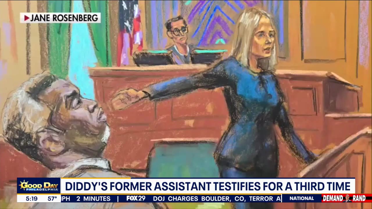 Diddy trial: Former assistant to testify for third time