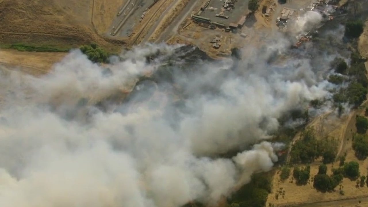Multiple Vegetation Fires Erupt Across California