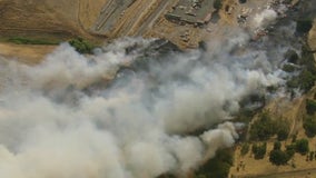 Antioch vegetation fire triggers smoke advisory