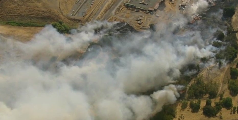 Antioch vegetation fire: Smoke advisory issued
