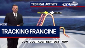 TS Francine expected to become a hurricane