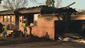 Fire tears through South Holland home