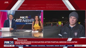 Eustis neighborhood evacuated after bridge damaged
