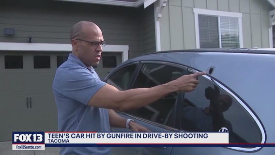 Teen survives random drive-by shooting in Tacoma