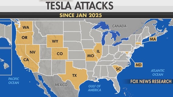 FBI launches task force to crack down on Tesla vandals