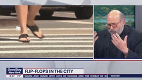 Is wearing flip-flops in NYC crazy? Experts weigh in