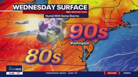 FOX 5 Weather forecast for Wednesday, July 24