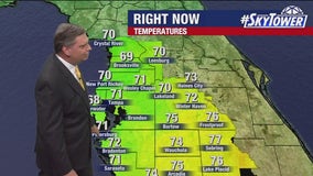 Tampa weather | Mostly sunny with low humidity