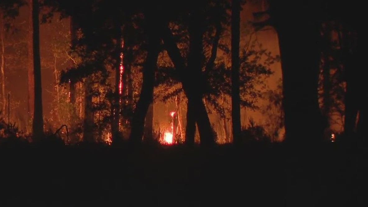 Wildfires break out across Volusia County