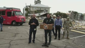 Helene aftermath: DeSantis speaks in Steinhatchee, Florida