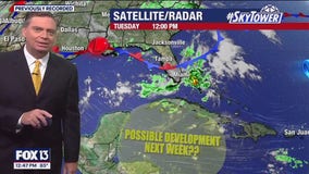 Tampa Weather | Quiet pattern with isolated showers