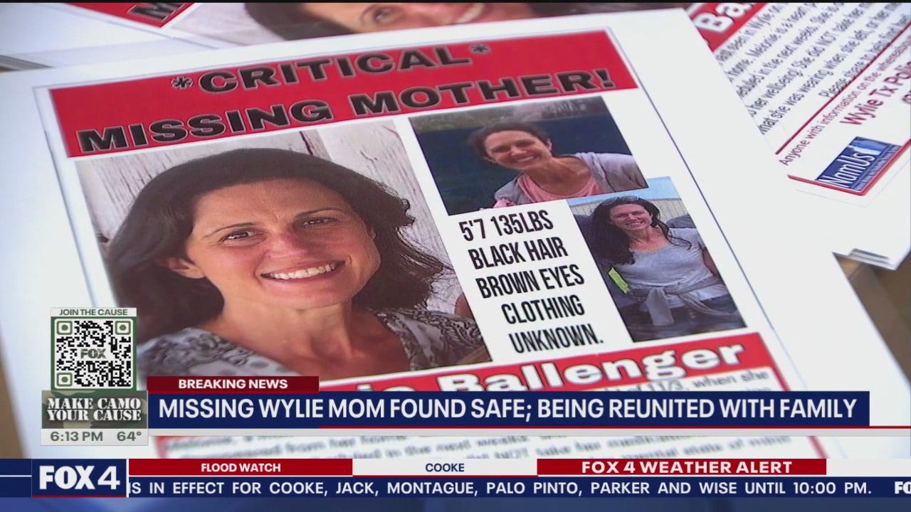 Missing Wylie Woman Found Safe | FOX 4 Dallas-Fort Worth