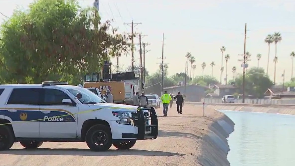 Adult's body found in Phoenix canal
