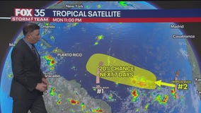 NHC: System has 20% chance for development