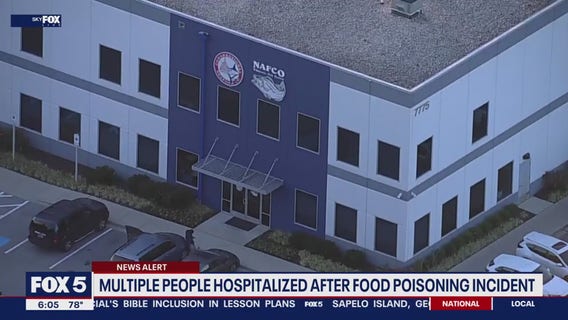 46 people hospitalized after eating same meal at Maryland seafood distributor