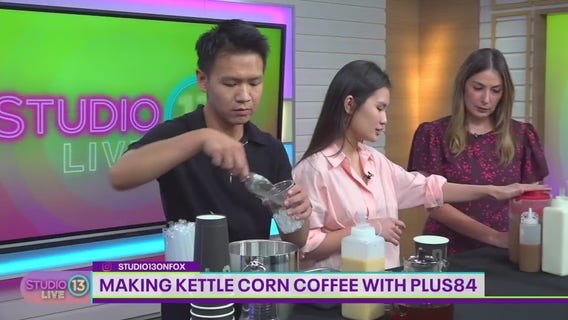 Making Kettle Corn Coffee with PLUS84