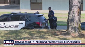 Teen arrested at Kentridge High, parents seek answers