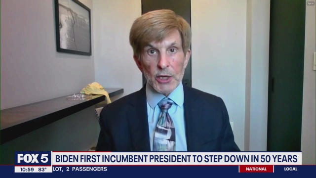 Presidential predictor Allan Lichtman tells Democrats after Biden drops out: 'Get smart and unite'