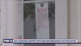 WA counties grapple with record breaking eviction rates