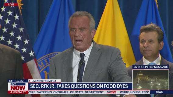 FDA aims to eliminate petroleum-based synthetic dyes in food by end of 2026