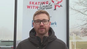 Skating with Santa brings joy to children