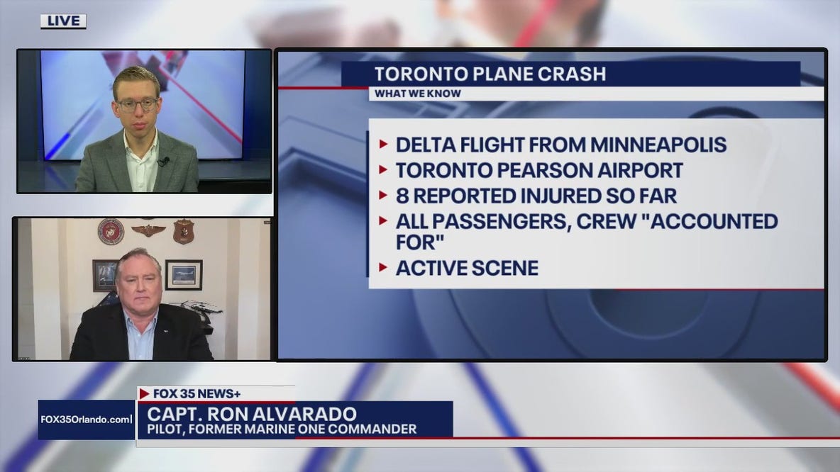 What could have caused plane to flip on Toronto runway?