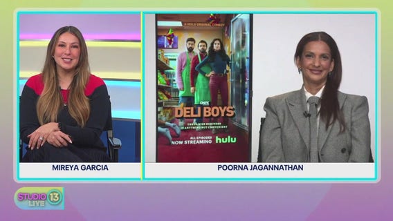 Catching up with Poorna Jagannathan about new Hulu series 'Deli Boys'