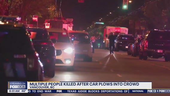 At least 9 dead after car plows through Vancouver, B.C. street festival