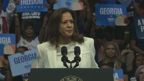 Harris galvanizes crowd during Savannah rally: 'We are not going back'