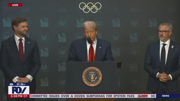 FULL: Trump signs executive order on 2028 Olympics