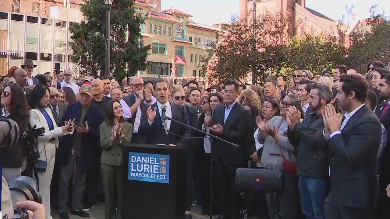 San Francisco mayor-elect Daniel Lurie lays out new vision for city in first speech Friday