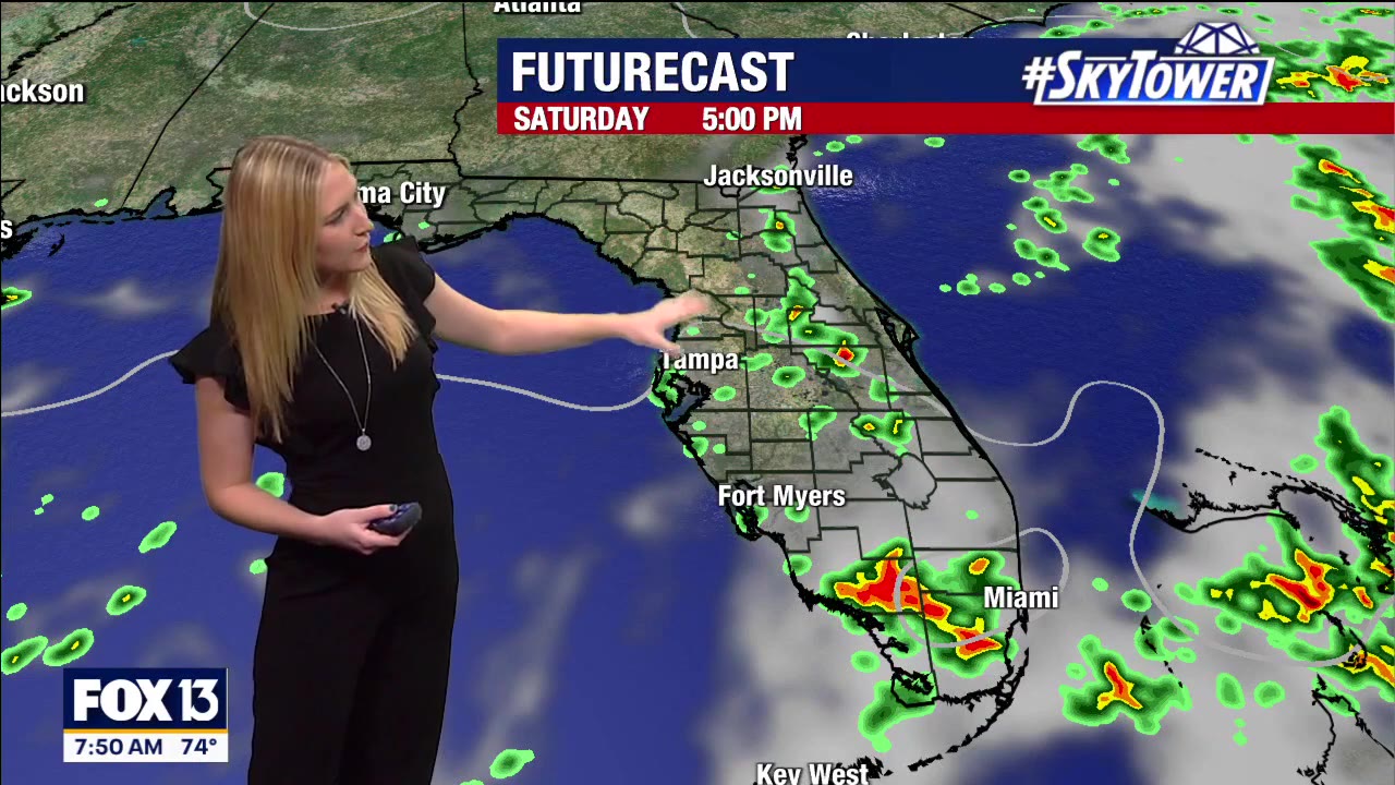 Tampa weather: Afternoon showers in Bay Area