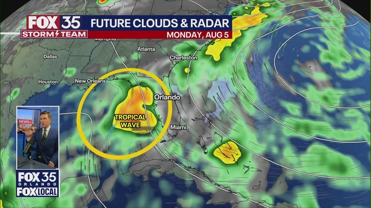 Invest 97L update: Tropical wave may ride Florida's Gulf coast